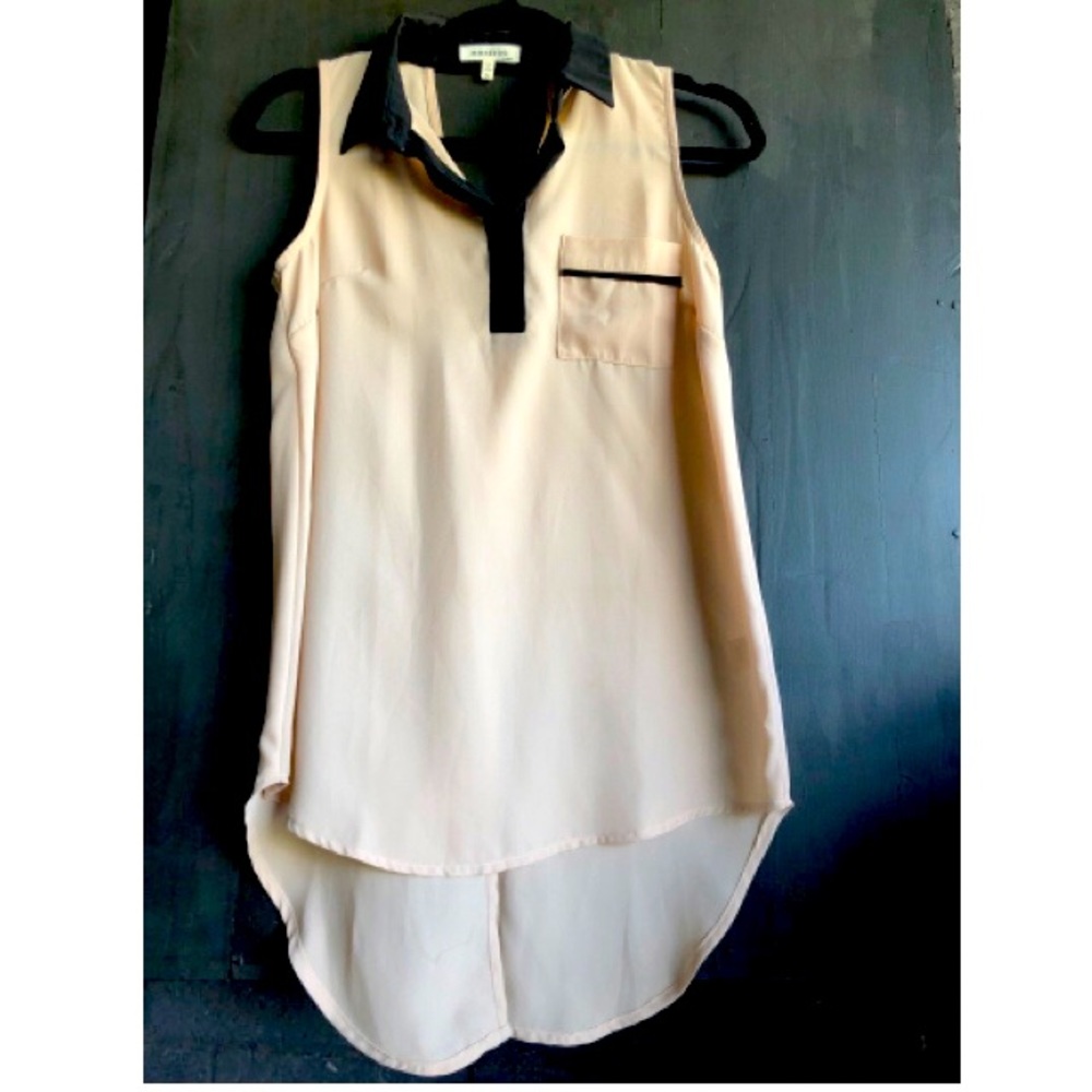 Cream blouse